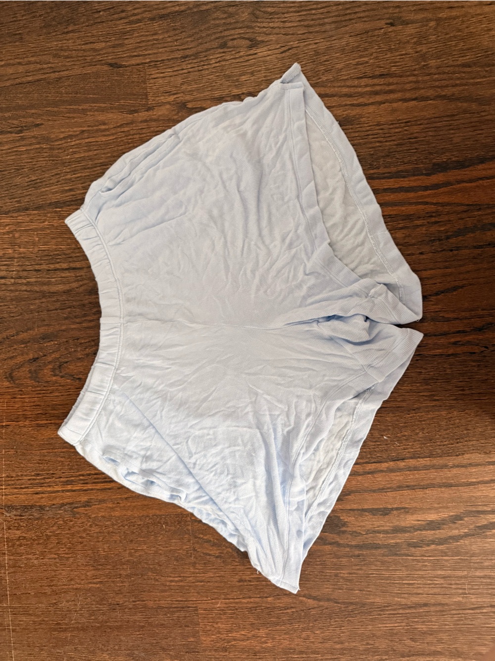 Light Blue Women's Sleep Shorts